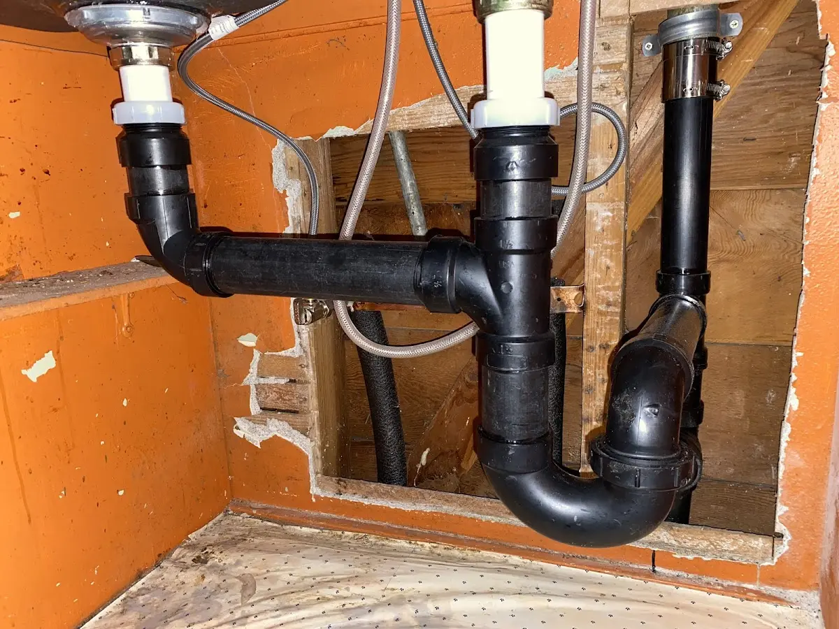 Professional Pipe Bursting equipment and tools on the job in Saranac Lake